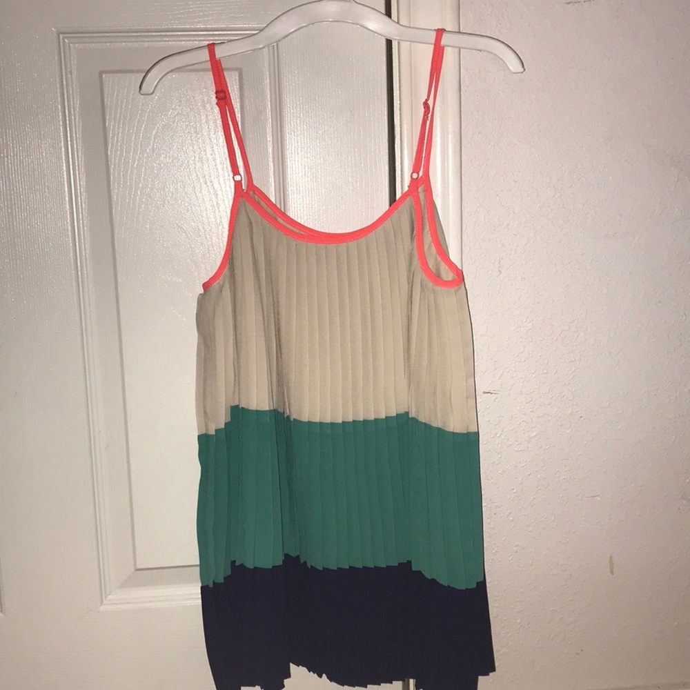 C. Luce pleated blouse